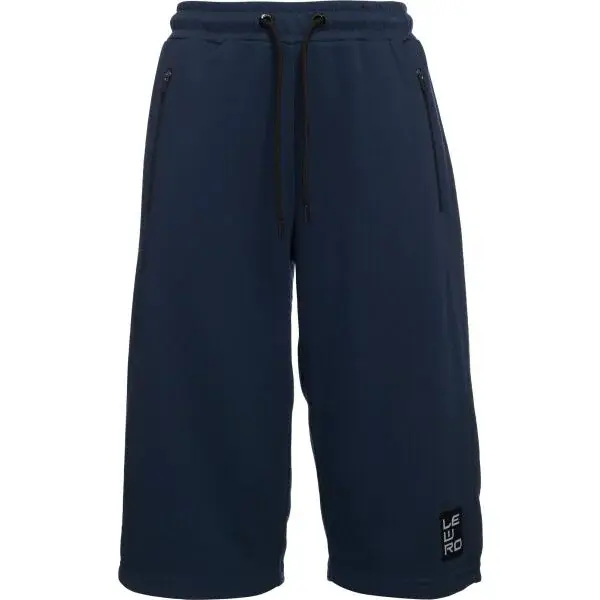 Lewro ELON Chlapčenské 3/4 tepláky, tmavo modrá, veľkosť 152-158