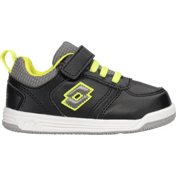 Lotto SET ACE AMF XIVI INF SL Detská obuv na voľný čas, čierna, veľkosť