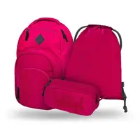 BAAGL 3 SET COOLMATE BLACK Školský set, vínová, veľkosť