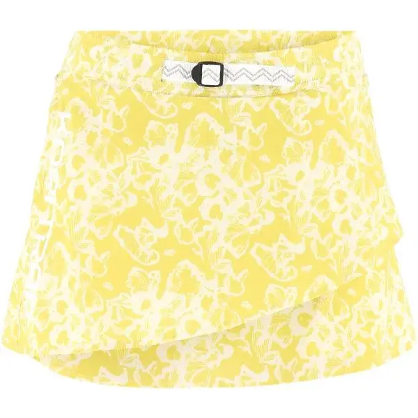 KARI TRAA ANE SKORT Dámska bežecká sukňa, žltá, veľkosť