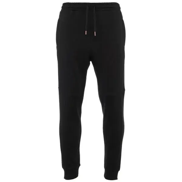 Lotto LOGO DUE II PANT 1 Pánske tepláky, čierna, veľkosť