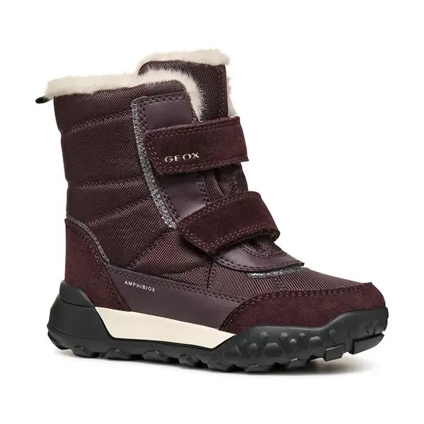 Zimní boty Geox TREKKYUP fialová barva, J46M7E.08V22
