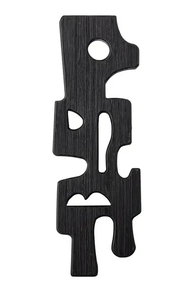 Nástěnná dekorace Bloomingville Sare 20,5 x 58,5 x 2,5 cm černá barva