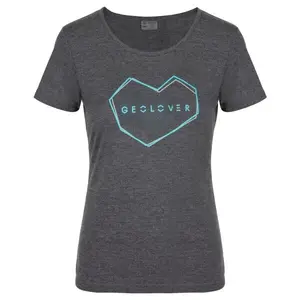 KILPI GAROVE Dámske outdoorové tričko, tmavo sivá, veľkosť