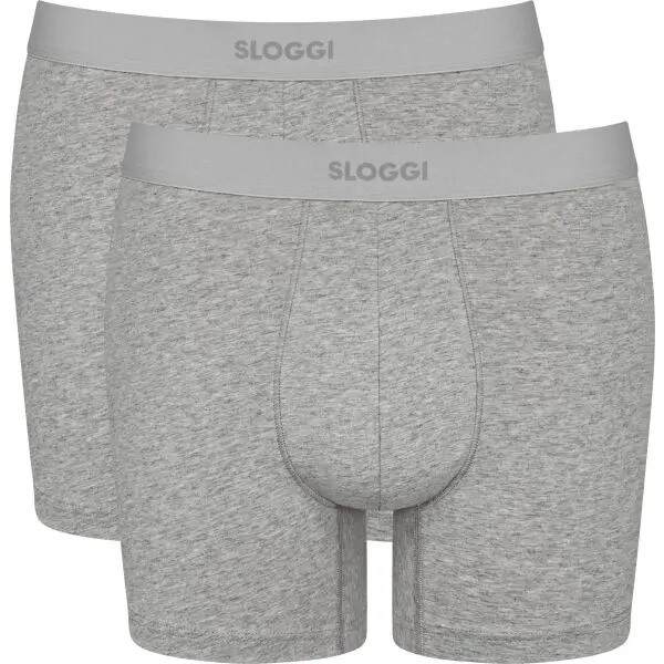 SLOGGI MEN EVER EASE SHORT 2P Pánska spodná bielizeň, sivá, veľkosť