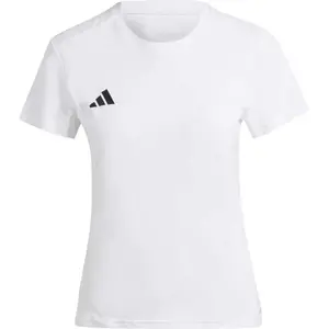 adidas ADIZERO ESSENTIALS TEE Dámske bežecké tričko, biela, veľkosť