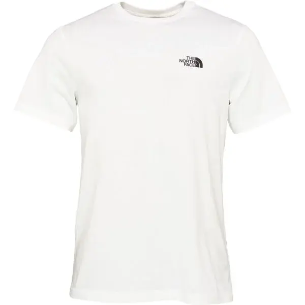 The North Face SIMPLE DOME Pánske tričko, biela, veľkosť