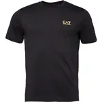 EA7 CORE ID Pánske tričko, čierna, veľkosť