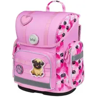 BAAGL ERGO LABKY Školská aktovka, ružová, veľkosť