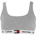 Tommy Hilfiger TOMMY 85 RIB-BRALETTE Dámska podprsenka, sivá, veľkosť