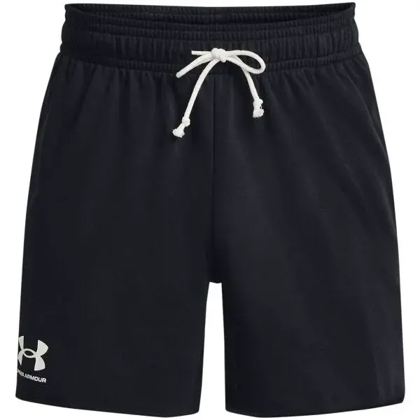 Under Armour RIVAL TERRY 6IN Pánske kraťasy, čierna, veľkosť