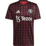 adidas MANCHESTER UNITED PRE-MATCH JERSEY Pánsky futbalový dres, červená, veľkosť