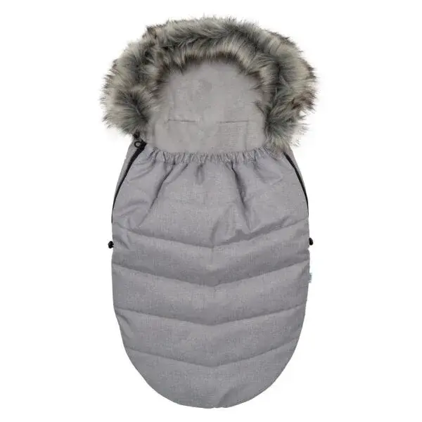 NEW BABY FUSAK Detský fusak, sivá, veľkosť