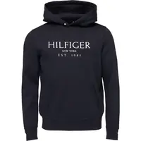 Tommy Hilfiger BIG HILFIGER HOODY Pánska mikina, tmavo modrá, veľkosť