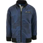 ALPINE PRO IMEVO Detská mikina, tmavo modrá, veľkosť 116-122