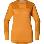 HAGLÖFS NATURAL BLEND TECH CREW NECK W Dámske tričko, žltá, veľkosť