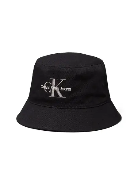 Calvin Klein Klobúk  sivá / čierna