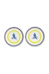 Sada talířů Pols Potten bird patterned 27 cm 2-pack
