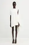 Coperni šaty oversize s viskózou Zero Waste Draped