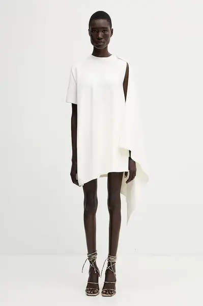 Coperni šaty oversize s viskózou Zero Waste Draped