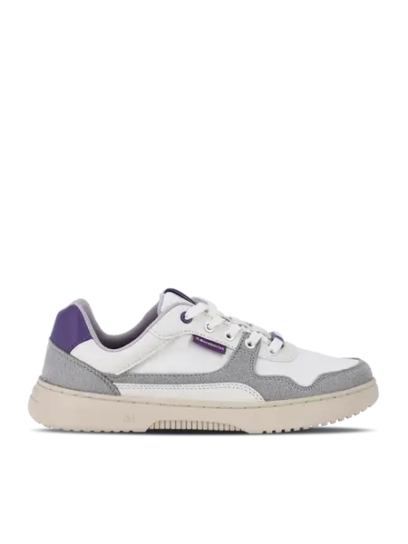 Barefoot tenisky Barebarics Zing - White & Purple