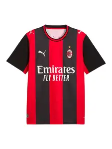 PUMA Dres 'AC Milan 2026/27'  červená / čierna / biela