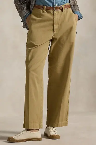 Rifle Polo Ralph Lauren Str Lg Chino Full Length Flat