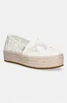Toms espadrily na platformě dámské VALENCIA