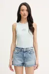 Calvin Klein Jeans top dámsky s bavlnou