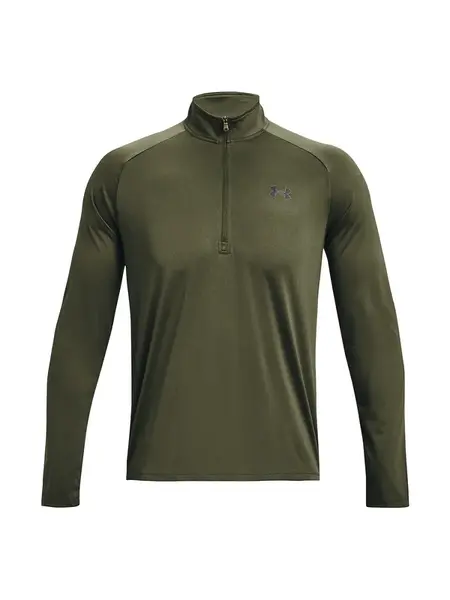 UNDER ARMOUR Funkčné tričko 'Tech 2.0'  olivová / čierna