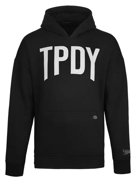 trueprodigy Mikina 'Janne'  čierna / biela