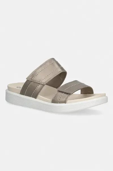 Ecco  pantofle dámské kožené Soft Sandal W
