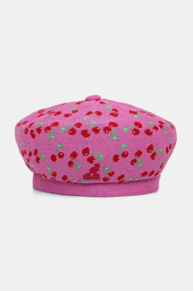 Kangol baretka dámska TROPIC CHERRY JAX BERET