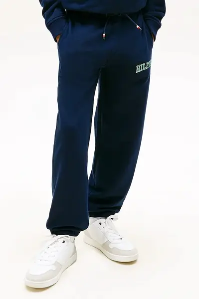 Tommy Hilfiger nohavice jogger detské s bavlnou