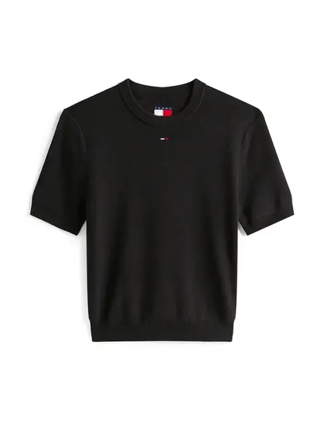 Tommy Jeans Mikina 'ESSENTIAL'  čierna