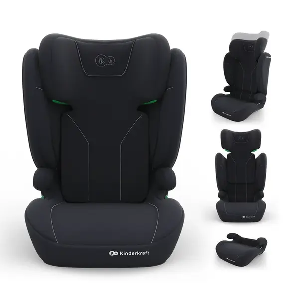 KINDERKRAFT Autosedačka i-Spark 2 Plus i-Size (100-150 cm) Black