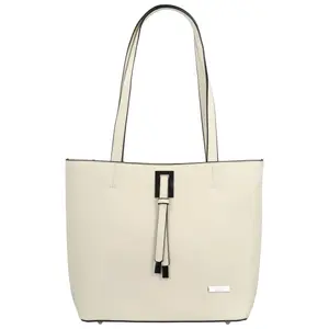 Dámská kabelka na rameno světle krémová - Delami Athena Aura