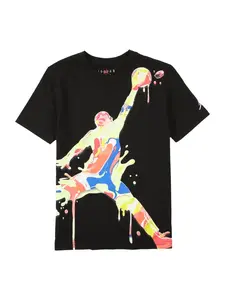 Jordan Tričko  modrá / žltá / červená / čierna