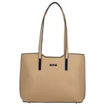 Dámská kabelka na rameno béžová - Delami Velvet Aura