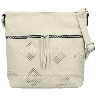 Dámská crossbody kabelka krémová - Firenze Briar
