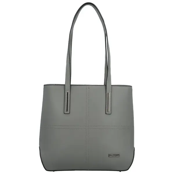 Dámská kabelka na rameno šedá - Delami Glimmer