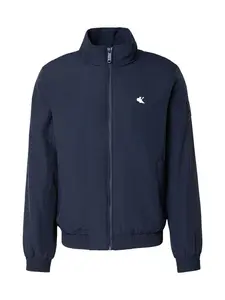 Calvin Klein Jeans Prechodná bunda 'Harrington'  námornícka modrá