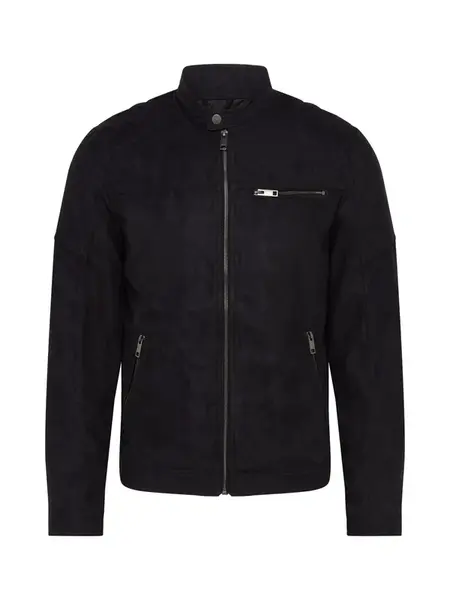 JACK & JONES Prechodná bunda 'JCOROCKY JACKET'  čierna