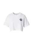 Moschino Jeans Tričko  modrá / biela