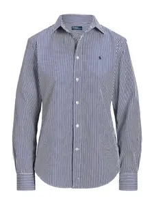 Polo Ralph Lauren Blúzka  tmavomodrá / biela