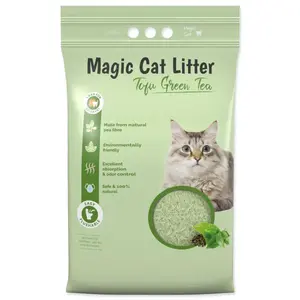 Stelivo Magic Litter Tofu zelený čaj 12l