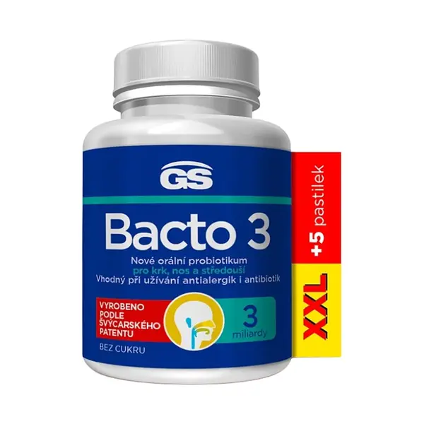 GS Bacto 3 XXL 20+5 pastilek