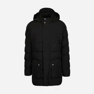 Černá pánská parka Geox Pieve