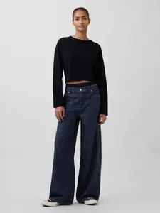 GAP Džíny Mid Rise UltraSoft Baggy - Dámské