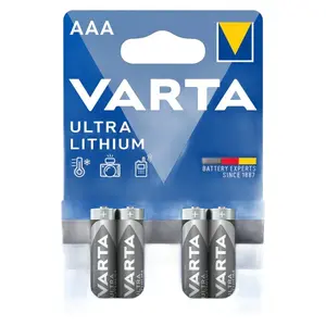 VARTA PROFESSIONALl lítiové batérie 4ks AAA